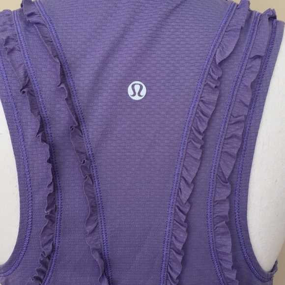 Lululemon Ruffle Tank - Picture 5 of 5